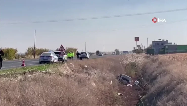 Şanlıurfa’da otomobil devrildi: 5 yaralı